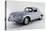 1964 Porsche 356B Watercolor-NaxArt-Stretched Canvas