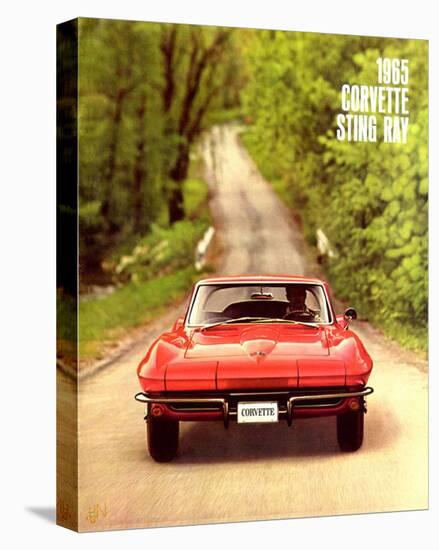 1965 GM Corvette Sting Ray-null-Stretched Canvas