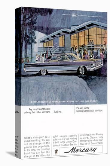 1965 Mercury - Act Nonchalant-null-Stretched Canvas