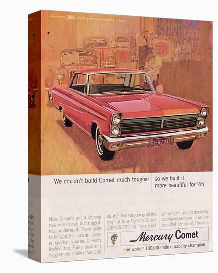 1965 Mercury More Beautiful-null-Stretched Canvas