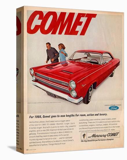 1966 Mercury-Comet New Lengths-null-Stretched Canvas