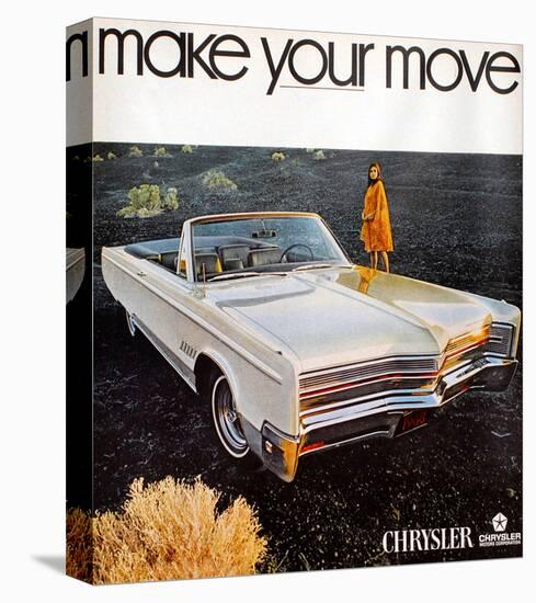 1968 Chrysler - Make Your Move-null-Stretched Canvas