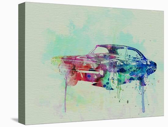 1968 Dodge Charger-NaxArt-Stretched Canvas