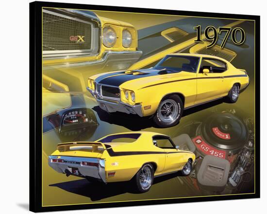 1970 Buick GSX-null-Stretched Canvas