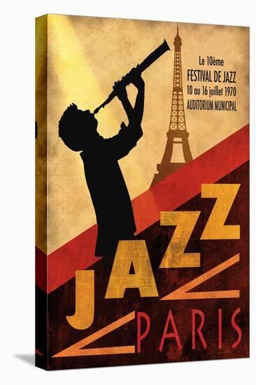 1970 Jazz in Paris-Conrad Knutsen-Stretched Canvas