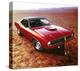 1970 Plymouth Cuda Hemi & Tie-null-Stretched Canvas