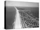 1970s-1980s Aerial of Jersey Shore Barnegat Peninsula Barrier Island Seaside Park New Jersey-null-Premier Image Canvas