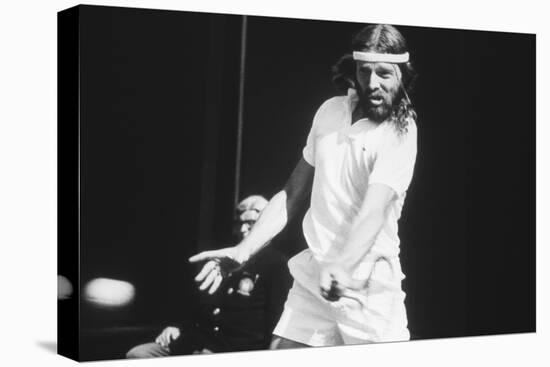 1971 Wimbledon: South African Tennis Player Ray Moore in Action-Alfred Eisenstaedt-Premier Image Canvas