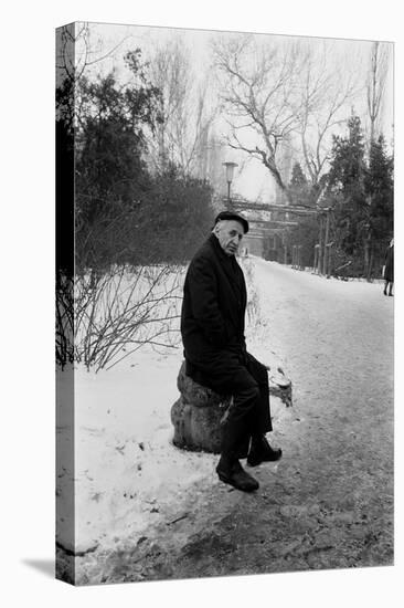 1975: Portrait of Albanian-Born American Photographer Gjon Mili (1904-1984), Romania-Gjon Mili-Premier Image Canvas