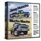 1976 Jeep Honcho - Mucho Macho-null-Stretched Canvas