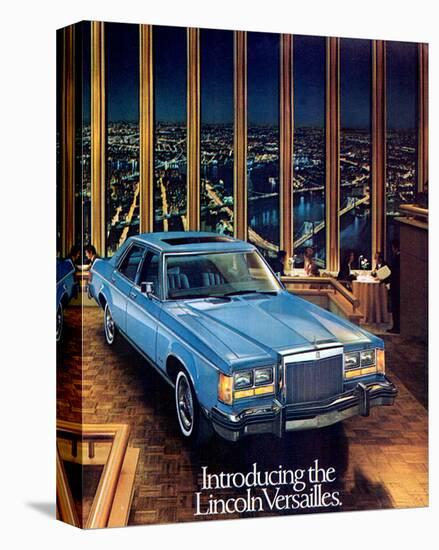 1977 the Lincoln Versailles-null-Stretched Canvas