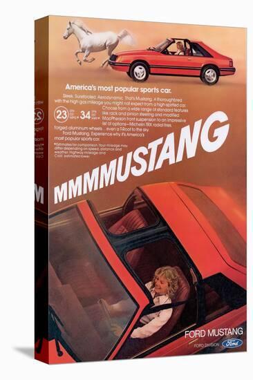 1981 Mmmmustang - Most Popular-null-Stretched Canvas