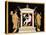 19th Century Antique Vase Illustration of a Hunter with Dog and Attendants-Stapleton Collection-Premier Image Canvas