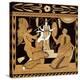 19th Century Greek Vase Illustration of Cassandra with Apollo and Minerva-Stapleton Collection-Premier Image Canvas