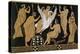 19th Century Greek Vase Illustration of Zeus Abducting Leda in the form of a Swan-Stapleton Collection-Premier Image Canvas