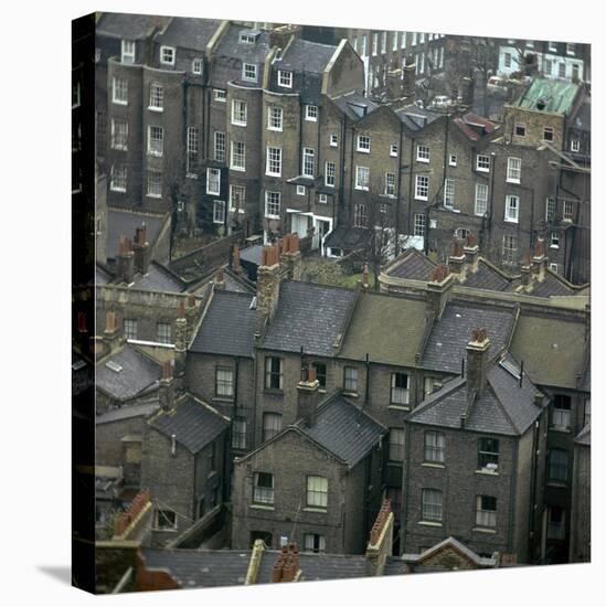19th Century Houses in London, 19th Century-CM Dixon-Stretched Canvas