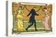 19Th-Century Illustration of a Man Dancing between Two Women-Bettmann-Premier Image Canvas