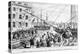 19Th-Century Lithograph of Boston Tea Party-Philip Gendreau-Premier Image Canvas