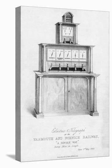 19th Century Railway Telegraph Machine-Science, Industry and Business Library-Premier Image Canvas
