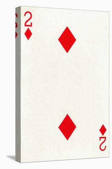 2 of Diamonds from a deck of Goodall & Son Ltd. playing cards, c1940-Unknown-Premier Image Canvas