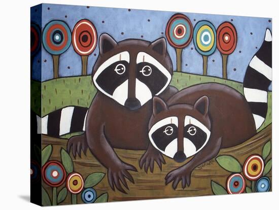 2 Raccoons-Karla Gerard-Premier Image Canvas