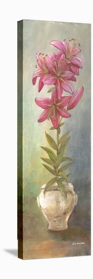 2-Up Lily Vertical-Wendy Russell-Stretched Canvas