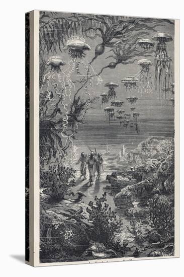 20,000 Leagues Under the Sea: The Divers on the Sea-Bed-Hildebrand-Premier Image Canvas