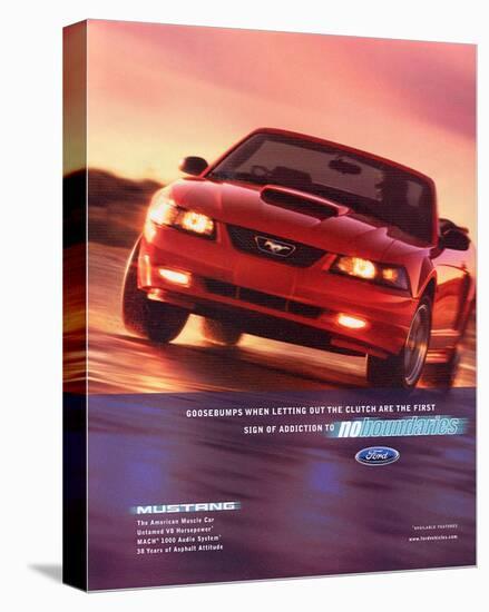 2002 Mustang-No Boundaries-null-Stretched Canvas