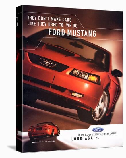 2003 Mustang-Like They Used To-null-Stretched Canvas