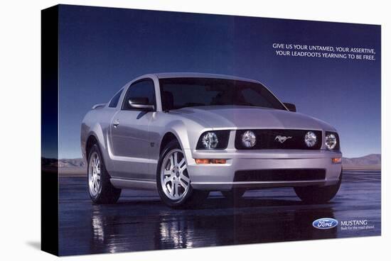 2005 Mustang - Your Untamed-null-Stretched Canvas