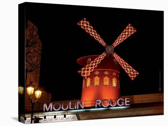 2010 Moulin at night-null-Premier Image Canvas