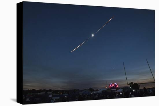 2017 Total Solar Eclipse, Composite Image-null-Premier Image Canvas