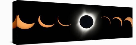 2017 Total Solar Eclipse, Composite Image-null-Premier Image Canvas