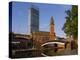 301 Deansgate, St. George's Church, Castlefield Canal, Manchester, England, United Kingdom, Europe-Charles Bowman-Premier Image Canvas