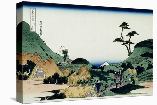 36 Views of Mount Fuji, no. 25: Shimomeguro-Katsushika Hokusai-Premier Image Canvas