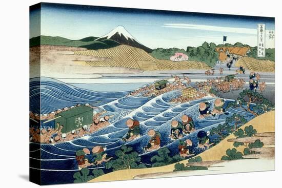 36 Views of Mount Fuji, no. 45: From Kanaya on the Tokaido-Katsushika Hokusai-Premier Image Canvas