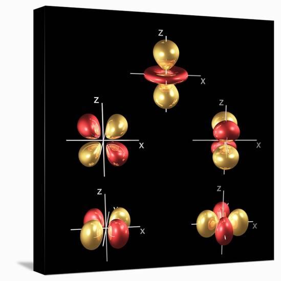 3d Electron Orbitals-Dr. Mark J.-Premier Image Canvas