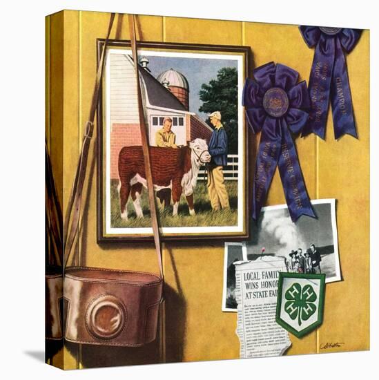 "4-H Momentos,"April 1, 1950-John Atherton-Premier Image Canvas