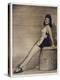 40s Pin Up Girl-null-Premier Image Canvas