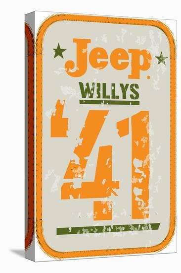 41 Jeep Willys - Heritage-null-Stretched Canvas