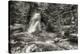 477-Glacier-2016-B&W-Gordon Semmens-Stretched Canvas