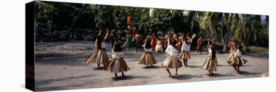 48th Annual Hawaiian Cultural Festival, Pu'uhonua O Honaunau National Historical Park, Hawaii-null-Premier Image Canvas