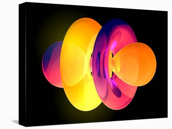 4fz3 Electron Orbital-Laguna Design-Premier Image Canvas