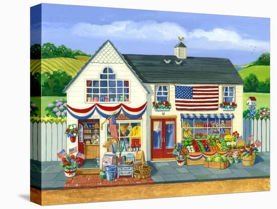 4th of July Market-Geraldine Aikman-Premier Image Canvas