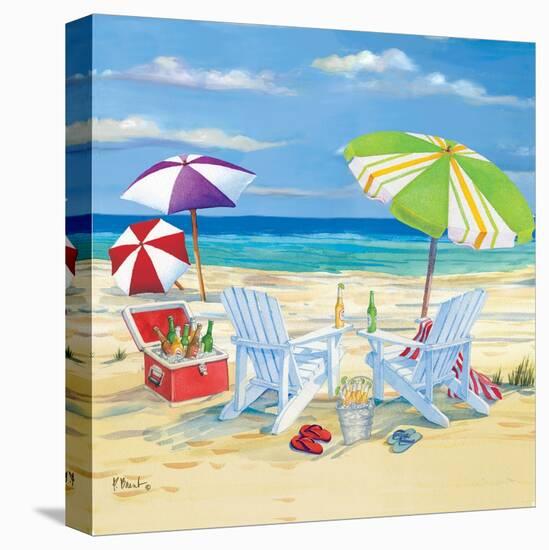 5 o'clock Beach I-Paul Brent-Stretched Canvas