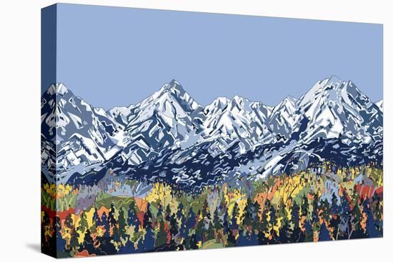 5 Peaks-HR-FM-Stretched Canvas