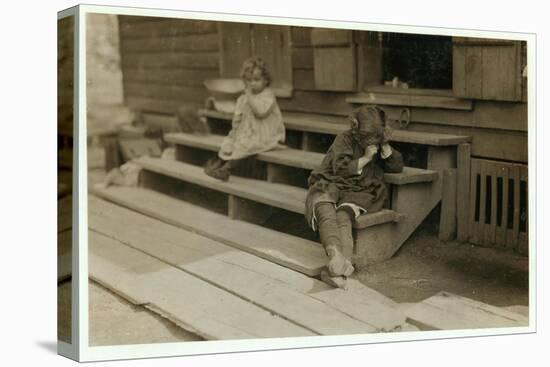 5 Year Old Olga Schubert Began Work About 5:00 A.M. Helping Her Mother in the Biloxi Canning Factor-Lewis Wickes Hine-Premier Image Canvas