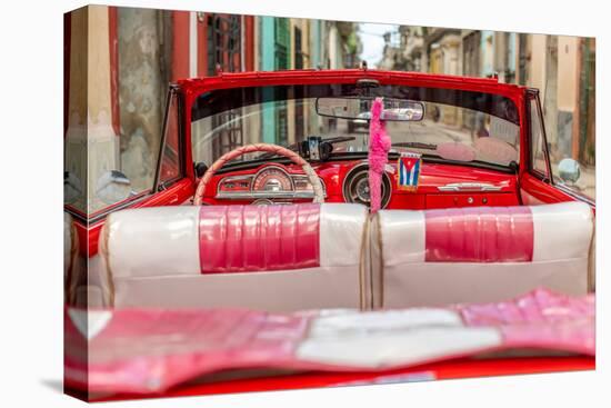 50’s Car, Havana-Richard Silver-Premier Image Canvas