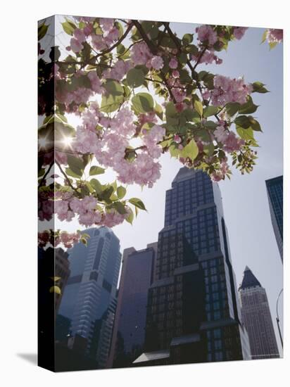 50th Street Looking West to 7th Avenue, New York City, New York-Adam Woolfitt-Premier Image Canvas