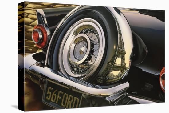 '56 Thunderbird-Graham Reynolds-Stretched Canvas